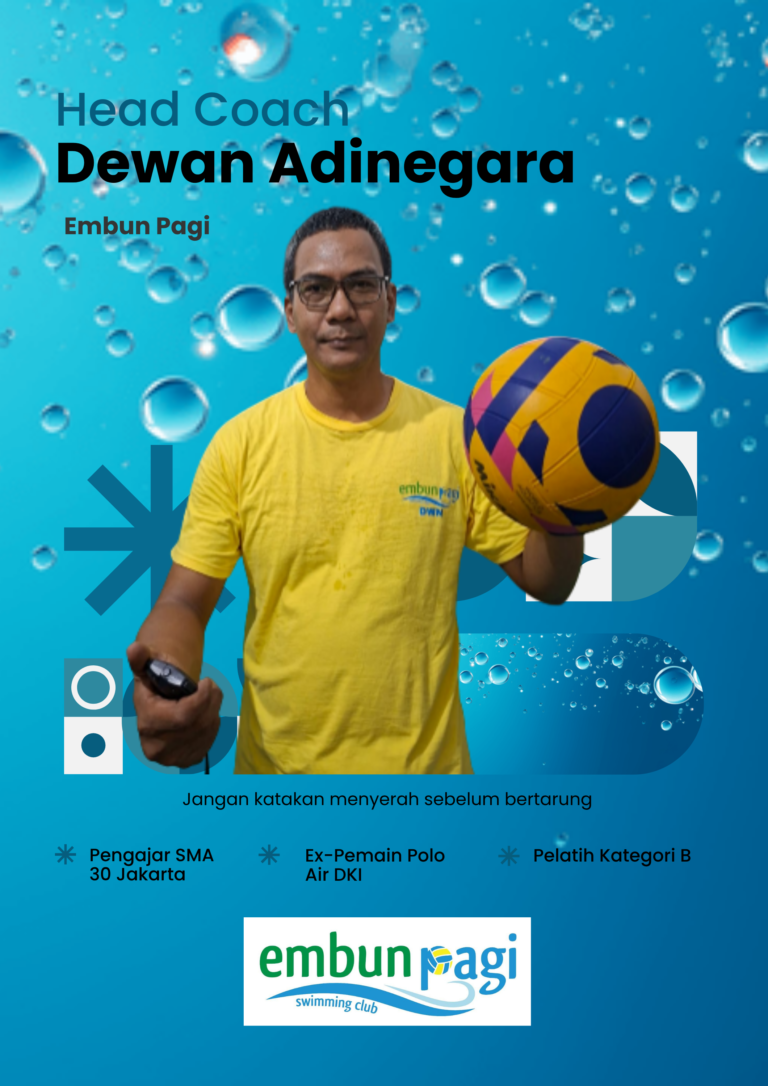 Biru Dan Putih Modern Latihan Renang Flyer 1 768x1086